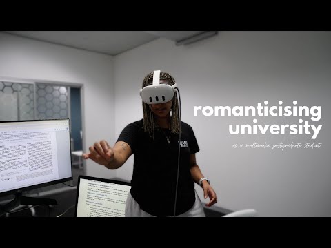 study vlog ✐  romanticising uni ft. exams, my final VR coffee game | post-grad pretoria diaries