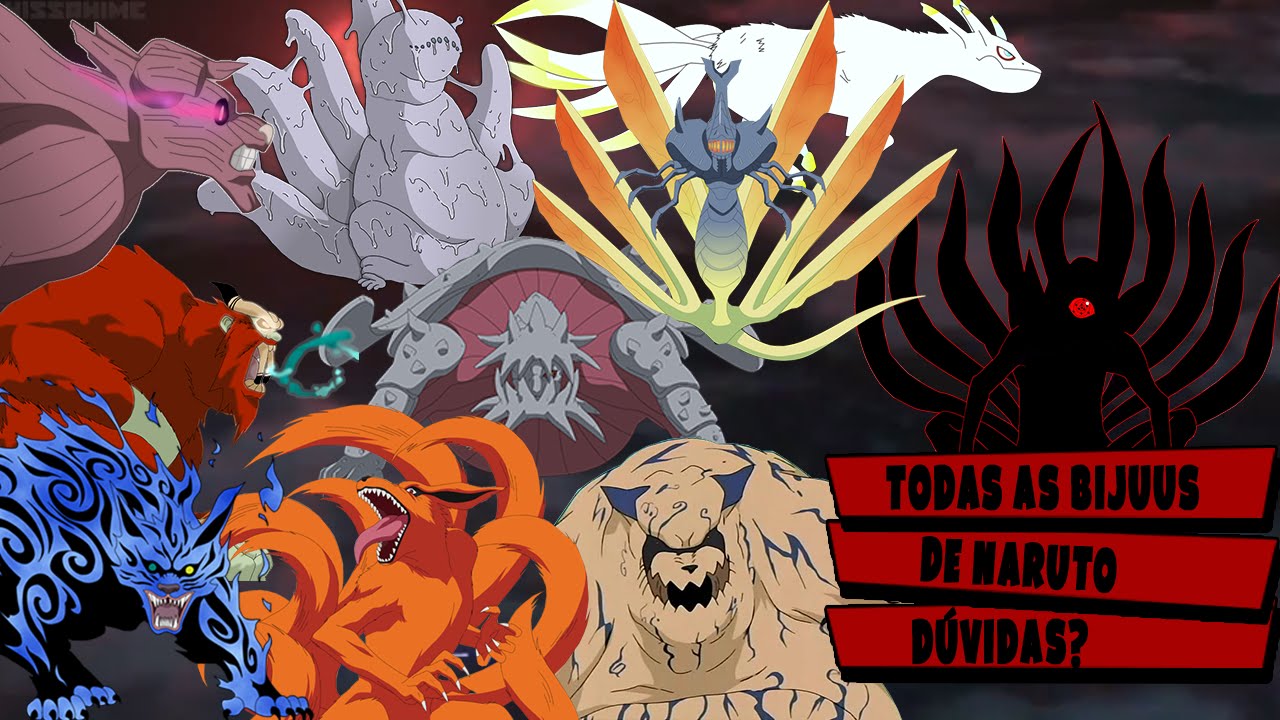 NARUTO: TODAS AS BIJUUS | Player Solo