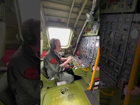 B-29 Flight Deck View | #B29 #aviation #warbirds #cockpit #aviationlovers #aviationhistory #aircraft