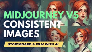 Consistent Characters in Midjourney v5