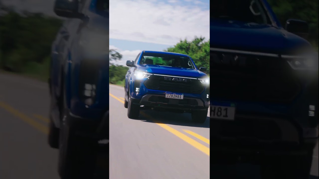 Ram Dakota Laramie Night Edition - Presença que não passa despercebida 🔥