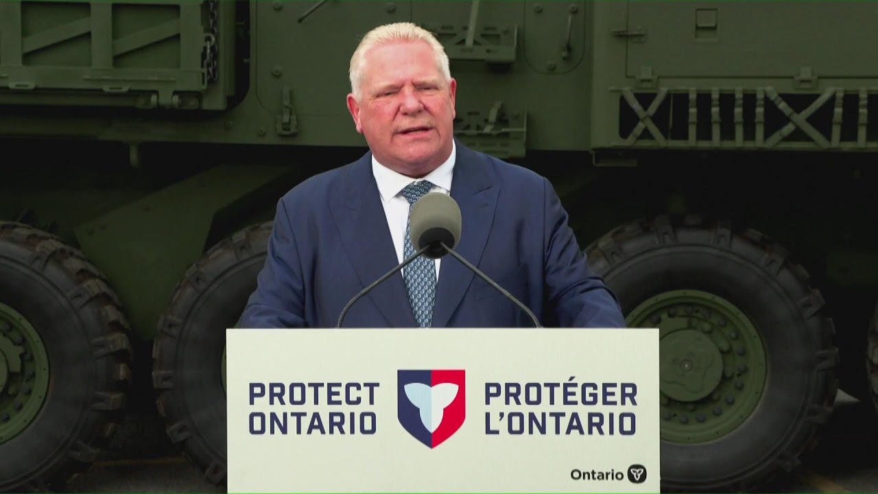 Premier Ford speaks at CANSEC 2026 | May 28