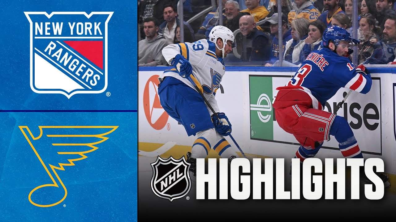 Rangers vs. Blues | NHL Highlights | December 18, 2025