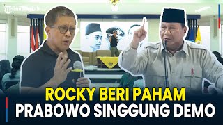 Download lagu [Full] Rocky Gerung Beri Respon Prabowo Singgung Kerusuhan Aksi Demo dan Bom Molotov: Kegelisahan mp3