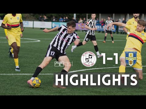 Ives HELD by 10 man Stortford ✋ | St Ives 1-1 Bishop's Stortford | Match Highlights