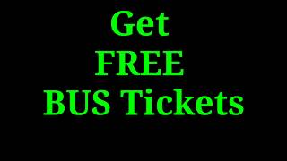 Get FREE BUS TICKETS || How to book bus tickets for free