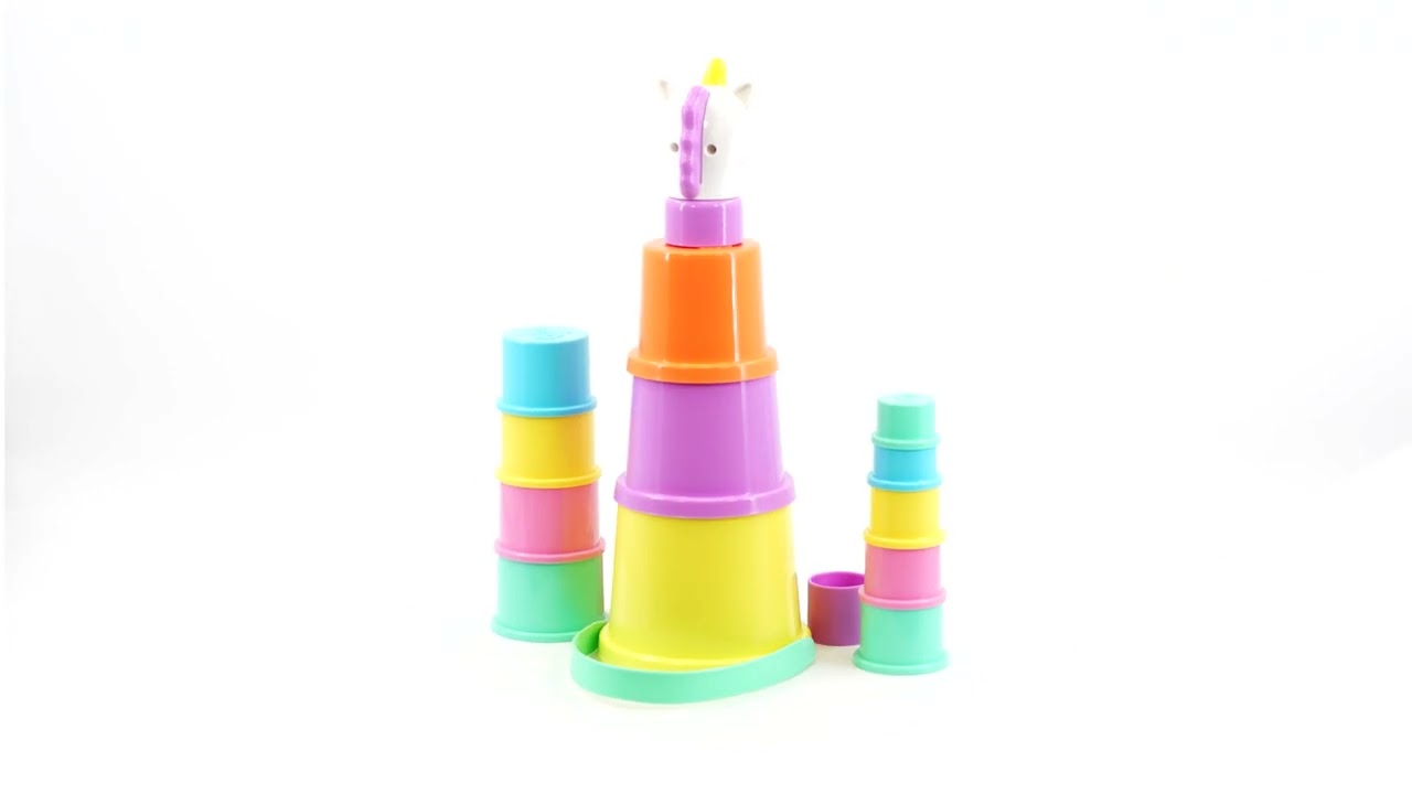 Unicorn Stacking Nesting Cup Block