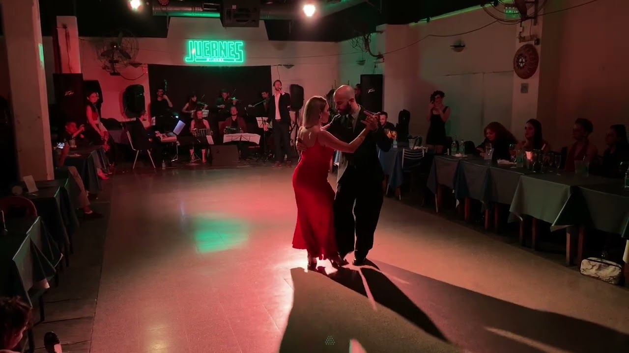 Lorena Gonzalez y Gaston Camejo en Juernes Milonga - Festival Sed de Campeones