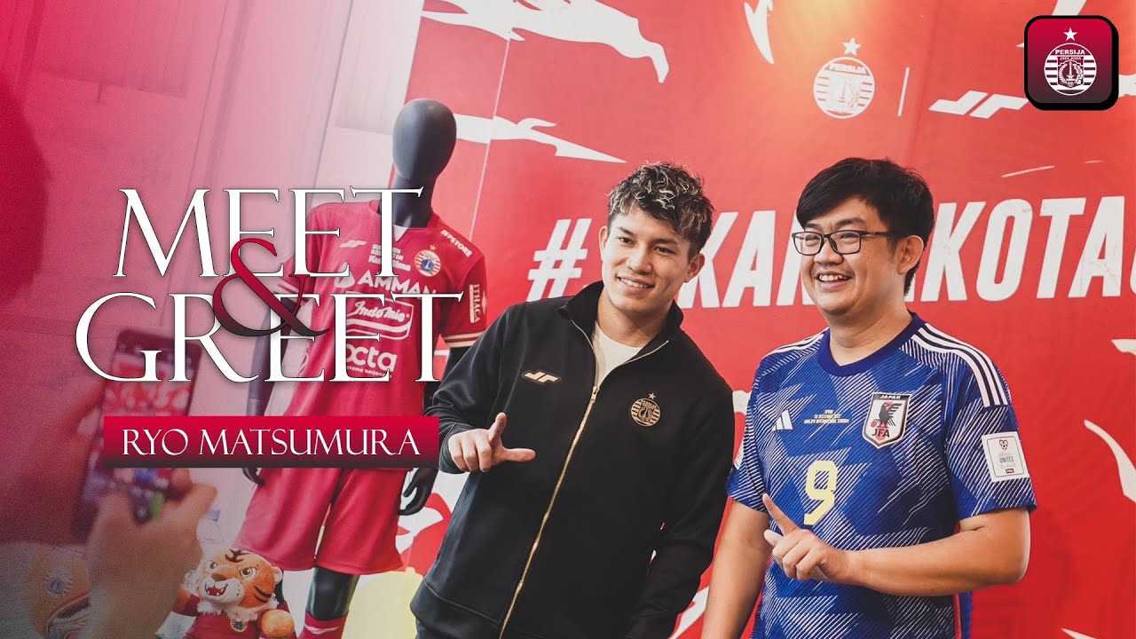 Meet & Greet Ryo Matsumura, Jakmania Antusias Penuhi Persija Store