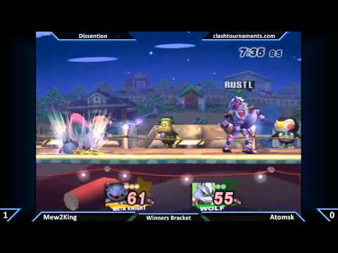 SSBB - Mew2King vs Atomsk - Dissention