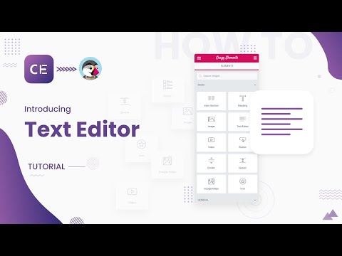 How to Use Text Editor Widget Using Crazy Elements | PrestaShop | Prestashop Theme Editor