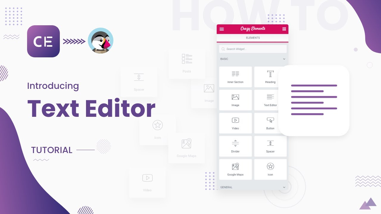 How to Use Text Editor Widget Using Crazy Elements | PrestaShop | Prestashop Theme Editor