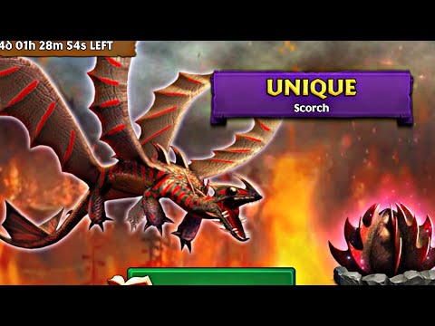 SCORCH Max Level 150 Titan Mode - Unique Singetail - Dragons:Rise of Berk