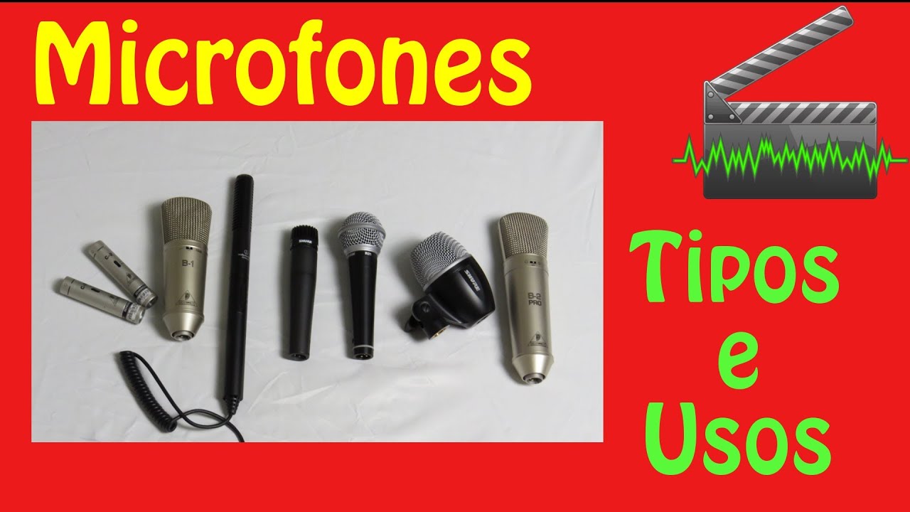 Microfones - Tipos e Usos