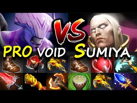 GENIUS Sumiya Invoker vs PRO FACELESS VOID -  BEAUTIFUL COMBO WTF Dota 2 7.07d