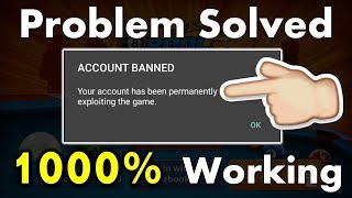 8 Ball Pool Banned Account Problem Solved