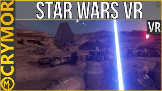 STAR WARS IN VR - Trials On Tatooine - CryMor Plays
