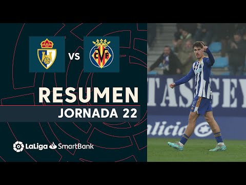 Resumen de SD Ponferradina vs Villarreal B (2-1)