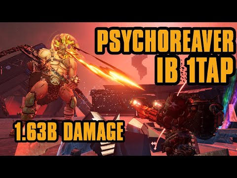 Iron Bear PsychoReaver phase 1 Tap - New Purple Skills | Borderlands 3