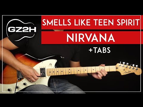 Smells Like Teen Spirit Guitar Tutorial Nirvana Guitar Lesson |Chords + Solo|