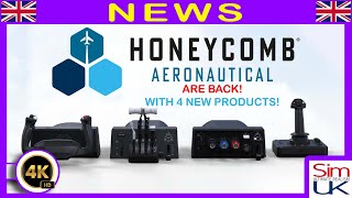 Honeycomb Aeronautical Are Back! With 4 NEW Products: Sierra TPM - Foxtrot Stick & ALPHA/BRAVO Lite