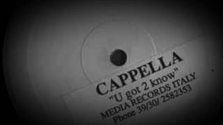 Cappella - U Got 2 Know 2002 (Joyenergizer Remix)