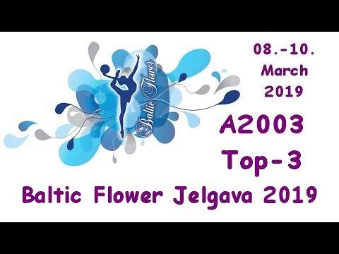Baltic Flower Jelgava 2019 - Top-3 A2003