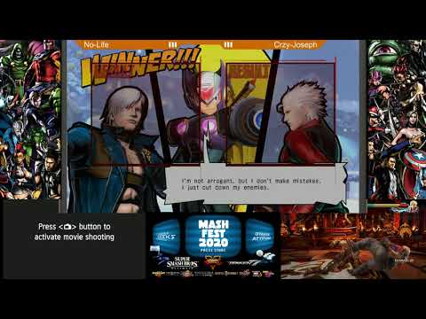 NoLife vs CrazyJoe | Mashfest UMvC3 tournament Grand Finals 01/21/20