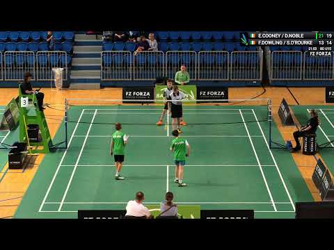 FZ FORZA U15 Irish Open 2019 - Final Day - Court 3