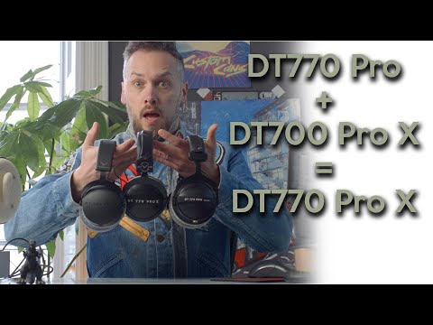NEW! Beyerdynamic DT770 Pro X - the offspring of the DT770 and the DT700 Pro X