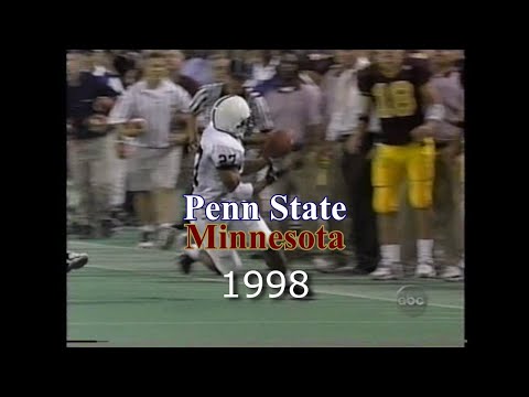 Penn State at Minnesota 1998 GAME STORY