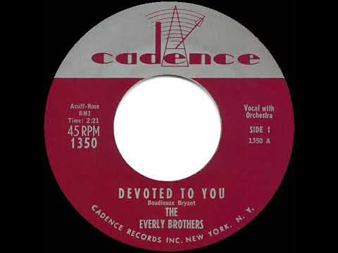 1958 HITS ARCHIVE: Devoted To You - Everly Brothers