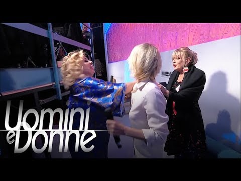 Uomini e Donne, Trono Over - Tina e Gemma: backstage infuocato