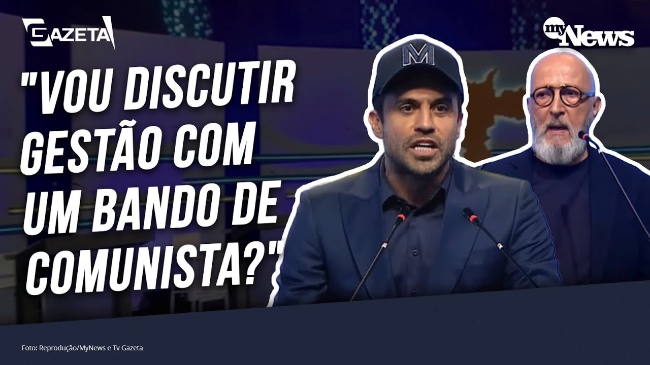 DEBATE: MARÇAL ATACA CANDIDATOS, O JORNALISTA JOSIAS DE SOUZA E DIZ QUE GOSTA DE "BAIXARIA"