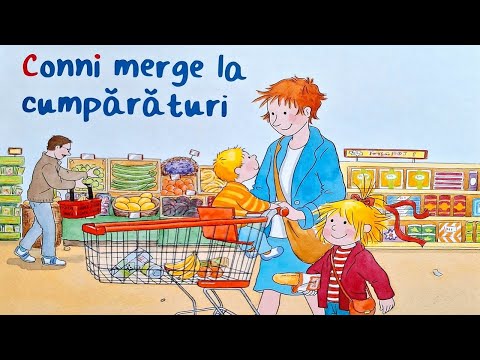 CONNI MERGE LA CUMPĂRĂTURI 🛒 | Poveste educativă - responsabilitate și reguli sociale la cumpărături