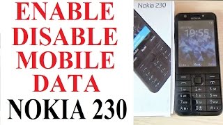 how to turn off data roaming on an old nokia