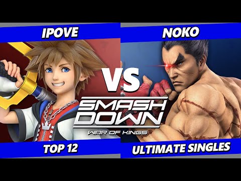 SmashDown: War of Kings - Ipove (Sora) Vs. Noko' (Kazuya) Smash Ultimate - SSBU