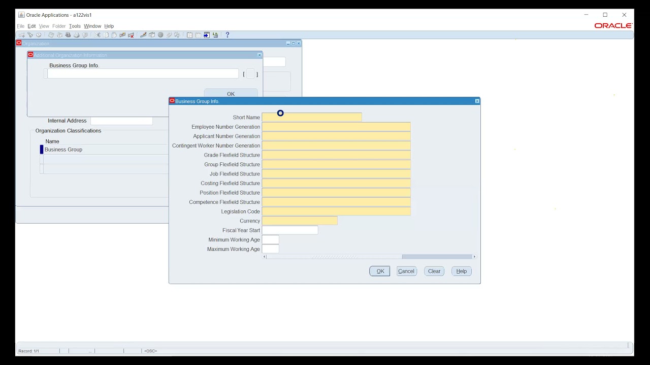 Oracle HRMS - Employee Maintenance