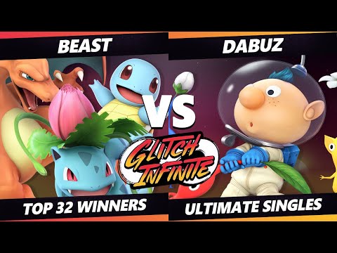 Glitch Infinite Top 32 - Beast (Pokemon Trainer) Vs. Dabuz (Olimar) - SSBU Ultimate Tournament