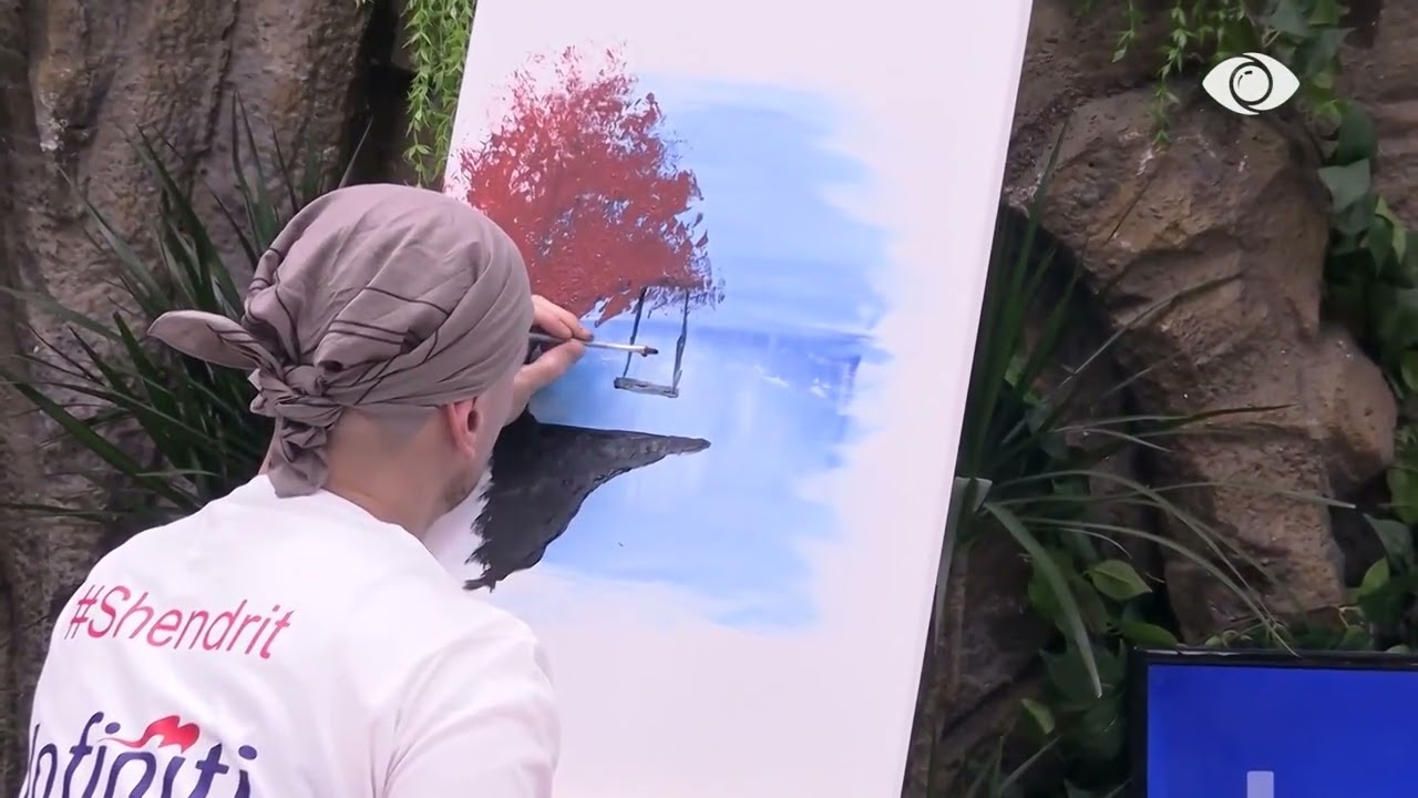 “Çdo dashuri ka ngjyrat e veta”/ Selin bisedon me Mirin teksa pikturojnë