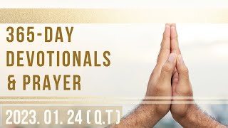 [Jesus Calling] January 24th, 하루를 시작하는 말씀, 2024 (OT)