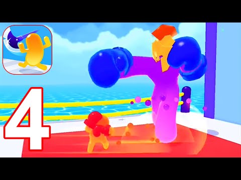 Join Blob Clash 3D - Gameplay Part 4 All Levels 43 - 57 Max Level (Android, iOS) #4