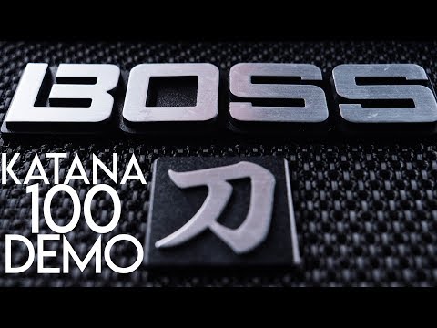 Checking out the BOSS KATANA 100