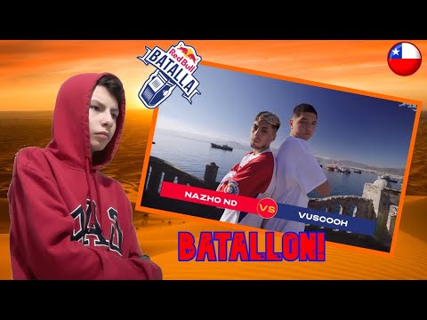 Reaccion NAZHO ND vs VUSCOOH | Clasificatorias Chile 2021 | Fecha 2 | Red Bull | Diego Dolphin