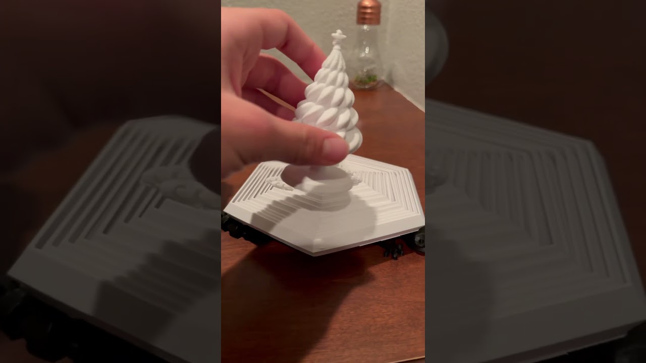 3D Printed Christmas Tree and Flexiable Hexagon! Shop link: https://3dprintingstudiosus.etsy.com