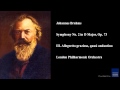 Johannes Brahms, Symphony No. 2 in D Major, Op. 73, III. Allegretto grazioso, quasi andantino