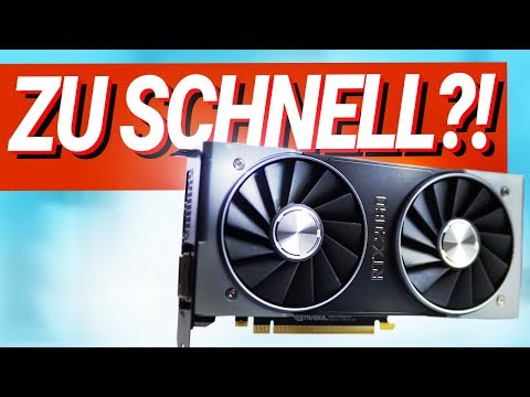 Ist diese Grafikkarte ZU SCHNELL?! - RTX 2060 Test / Review
