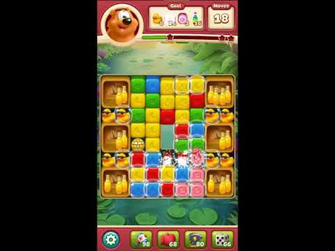 Toon Blast Level 3272 - NO BOOSTERS 🐻🐺🐱 | SKILLGAMING ✔️