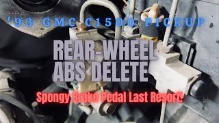 C1500 Rwal Module 1990-1994 GM Truck RWAL ABS Valve: Diagnosing the Red Brake Light and ...