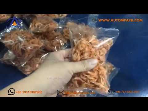 ATM 420W Autompack Potato Chips/Puff /Plantain Chips/Banana Chips/ frozen shrimp Packing machine